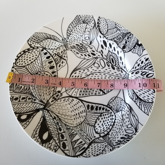 RARE Anthropologie | Butterfly Dinner Plate - Picture 4 of 4